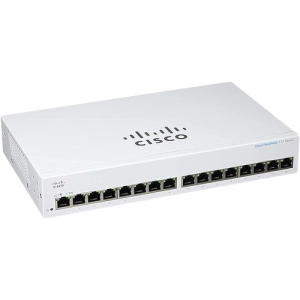 Cisco CBS Unmanaged 24-Port 2x1g Sfp Gigabit Switch Non Poe - CBS110-24T-UK